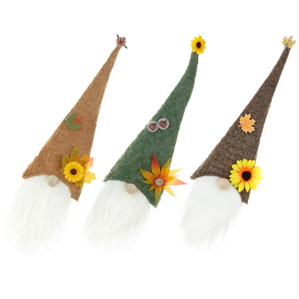 

3pcs Cartoon Exquisite Durable Exquisite Bottle Sleeve Decorative Autumn Decor Bottle Sleeve Adorable Bottle Cover