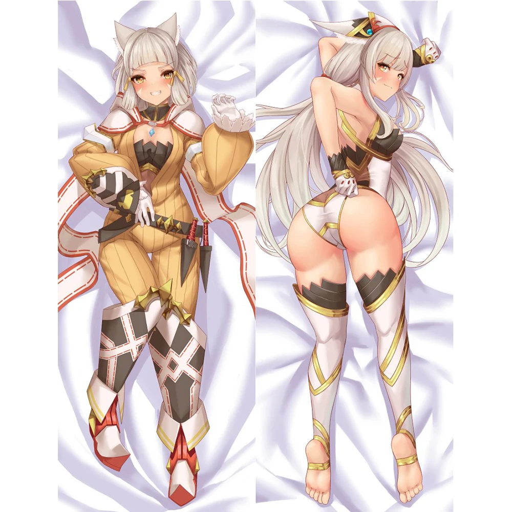 

Подушка Dakimakura Anime Nia (Xenoblade), наволочка с 2-сторонним принтом, детская подушка для обнимания
