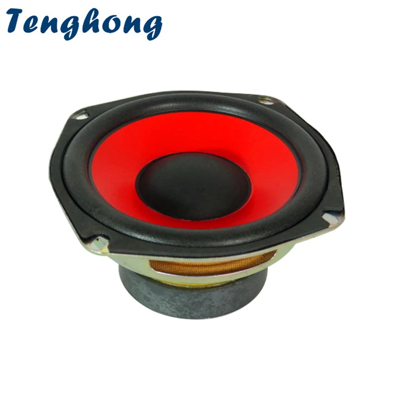 Купи Tenghong 5.25 Inch Woofer Speaker Unit 4 Ohm 100W 25 Core Voice Coil Long Stroke Woofer Subwoofer Speaker Audio For Guoguang за 2,084 рублей в магазине AliExpress