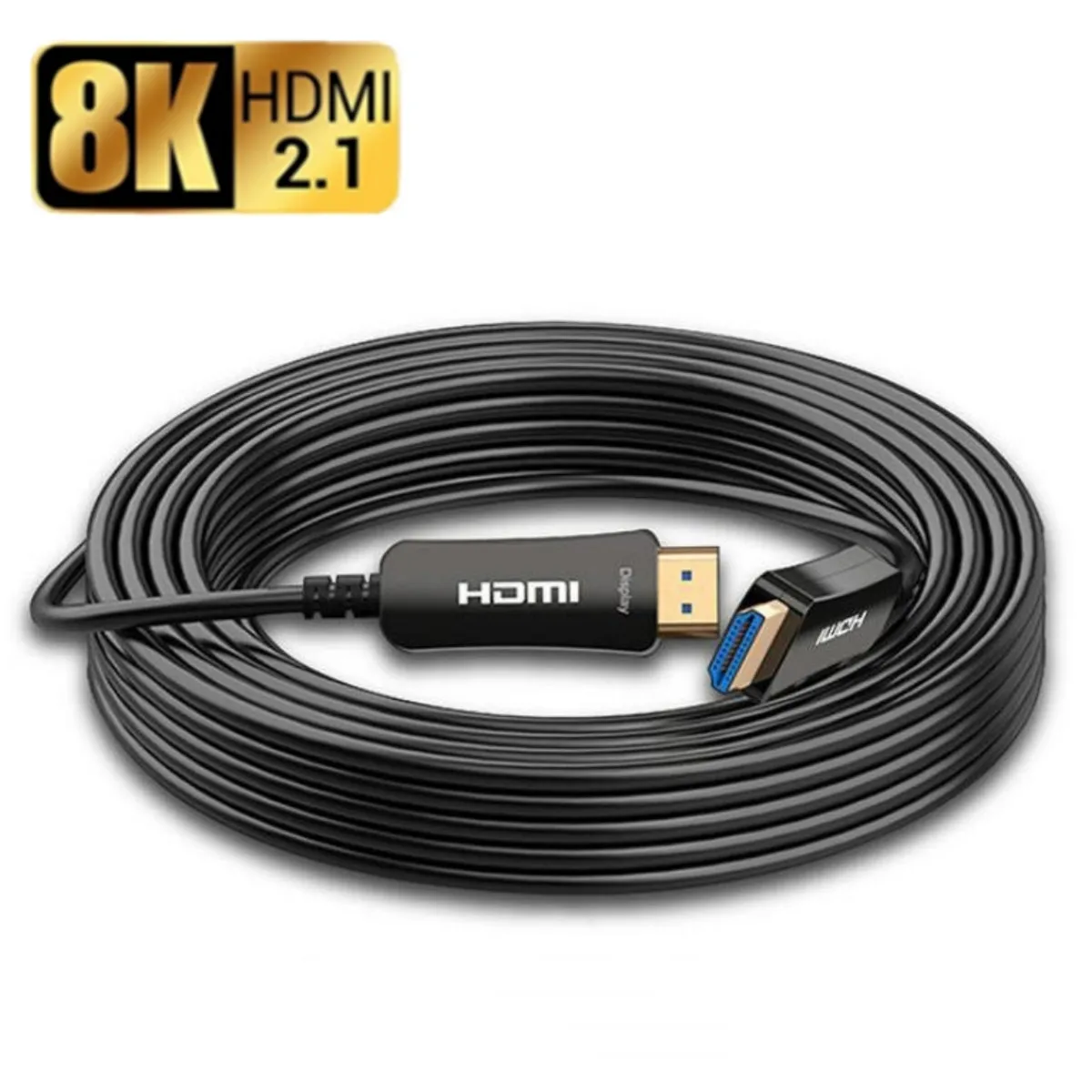 

HDMI 2,1-Совместимый оптический кабель 8K @ 60 Гц 4K @ 120 Гц волоконно-оптический кабель 48 Гбит/с HDR HDCP 50 м 70 м 100 м для HD ТВ-приставки проектора Ps3/4