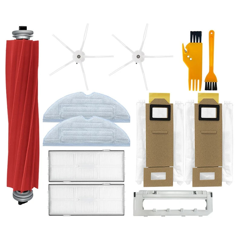 

Main Brush Side Brush Filter Mop Cloth Dust Bags Replacement Parts For Roborock S7 S7+ T7S T7S Plus G10 Vacuum Cleaner