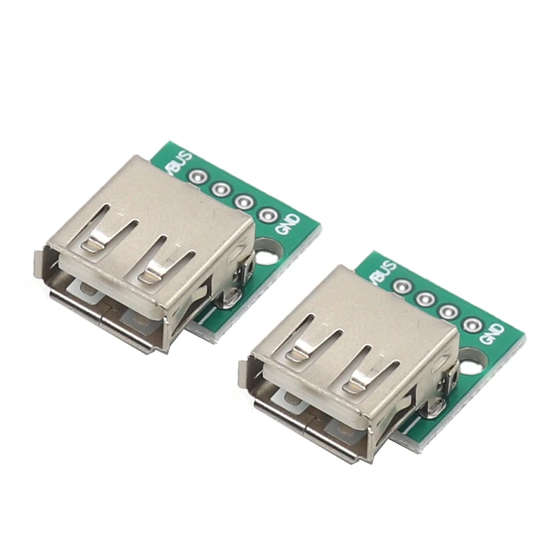 【20-5 шт.】USB-гнездовая головка для платы адаптера DIP USB2.0-4p прямая сварная женская 2