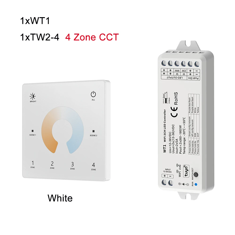 CENFAYA WT1 умный диммер 2 канала 12В 24В 36В