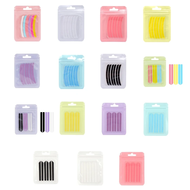 

6Pcs Silicone Eyelash Perming Pads Eyelash Curling Lifting Patches Makeup Tool