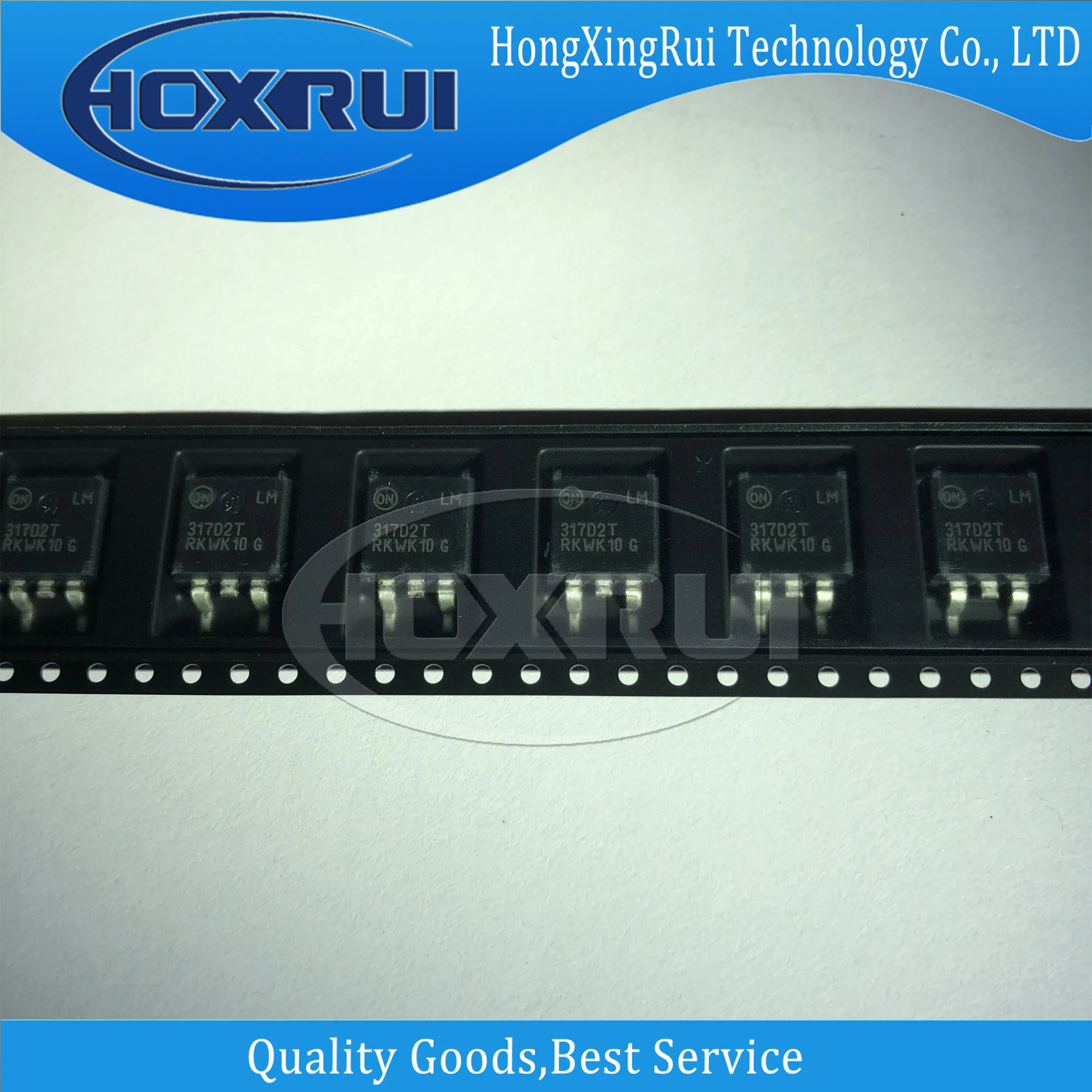 

(1 piece),LM317D2TR4G，TO-263,marker LM317D2T 317D2T,LDO Regulator， Pos 1.2V~37V， 1.5A，