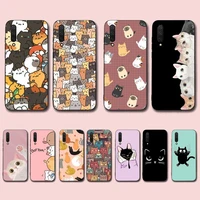 toplbpcs cat cute kitten catling phone case for xiaomi mi 5 6 8 9 10 lite pro se mix 2s 3 f1 max2 3
