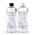 Новинка набор эпоксидной смолы AB, высококлейкий отвердитель эпоксидной смолы 1:1 AB, Кристальный клей сделай сам, художественная литейная смола, аксессуары для изготовления ювелирных изделий