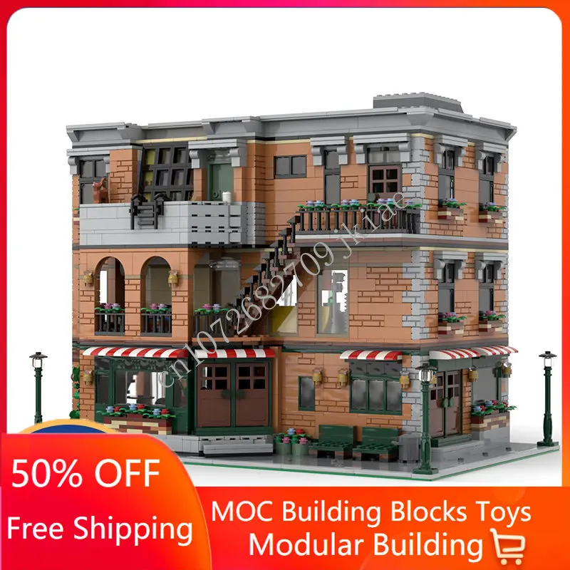 

4651 шт., Детский конструктор MOC модульный