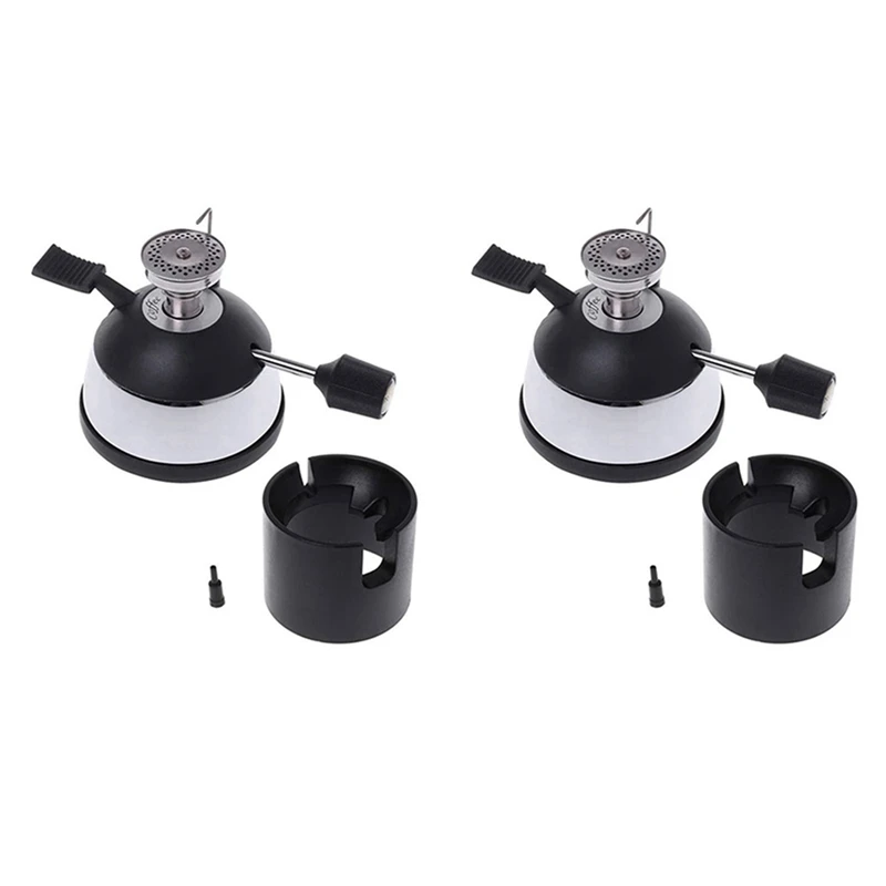 

Настольная Бутановая газовая горелка, устройство для обогрева кофе, Кофеварка, мокко, газовая плита, 2 шт.