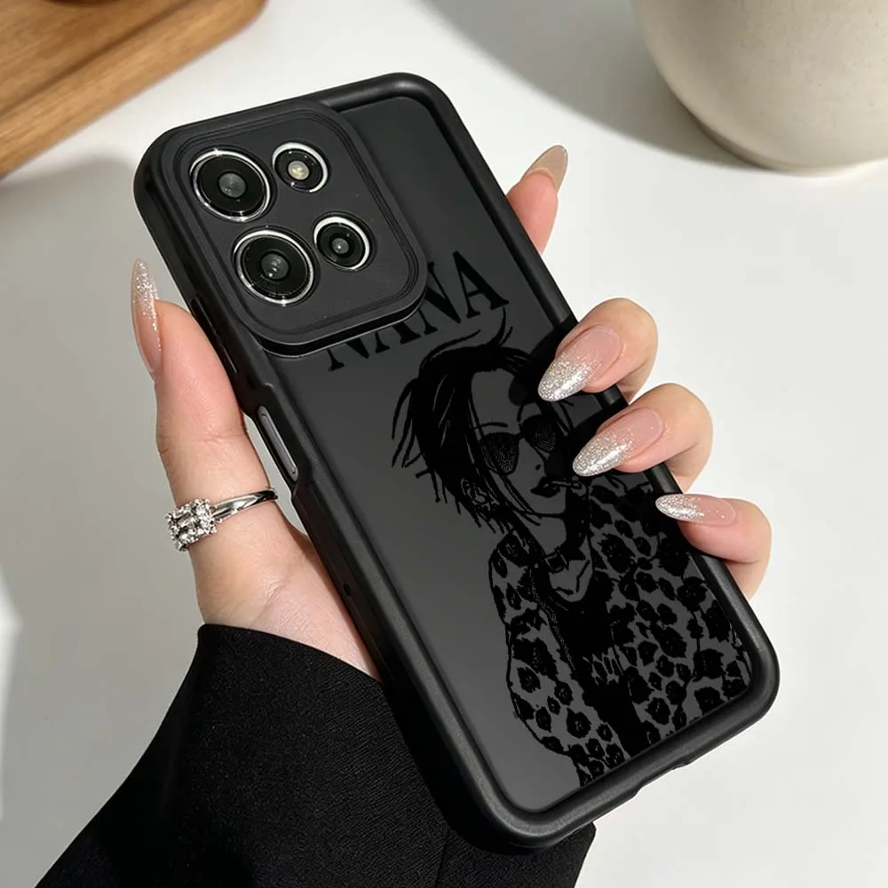 Фото Популярный чехол для телефона с аниме-дизайном NANA для Motorola Moto G86 G85 G75 G56 G06 Edge 70 60 50 Fusion, силиконовый чехол с рисунком Eye Ladder №3
