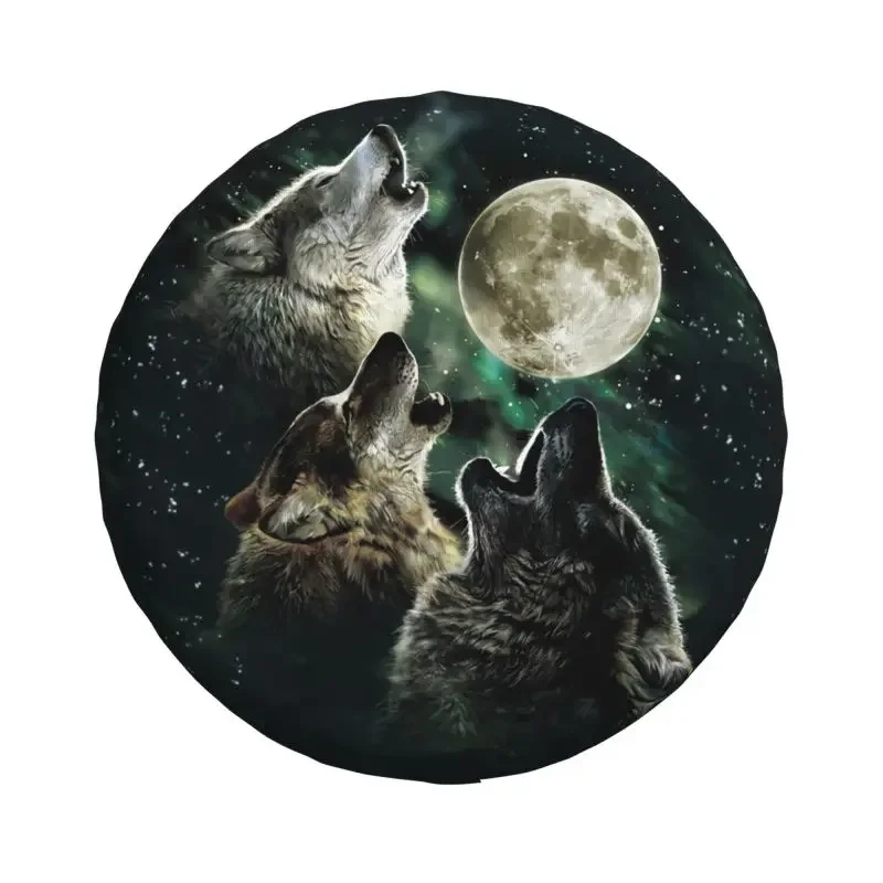 Фото Чехол для запасного колеса Three Wolf Moon от Antonia Neshev DecalGirl, покрышка для Grand RV, внедорожника, прицепа, Аксессуары для автомобилей 14 