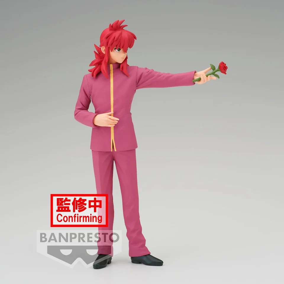 

Фигурка аниме YuYu Hakusho Kurama Banpresto dxf17 см, аниме фигурка из ПВХ 30-й юбилейный выпуск, подарок, оригинальный продукт
