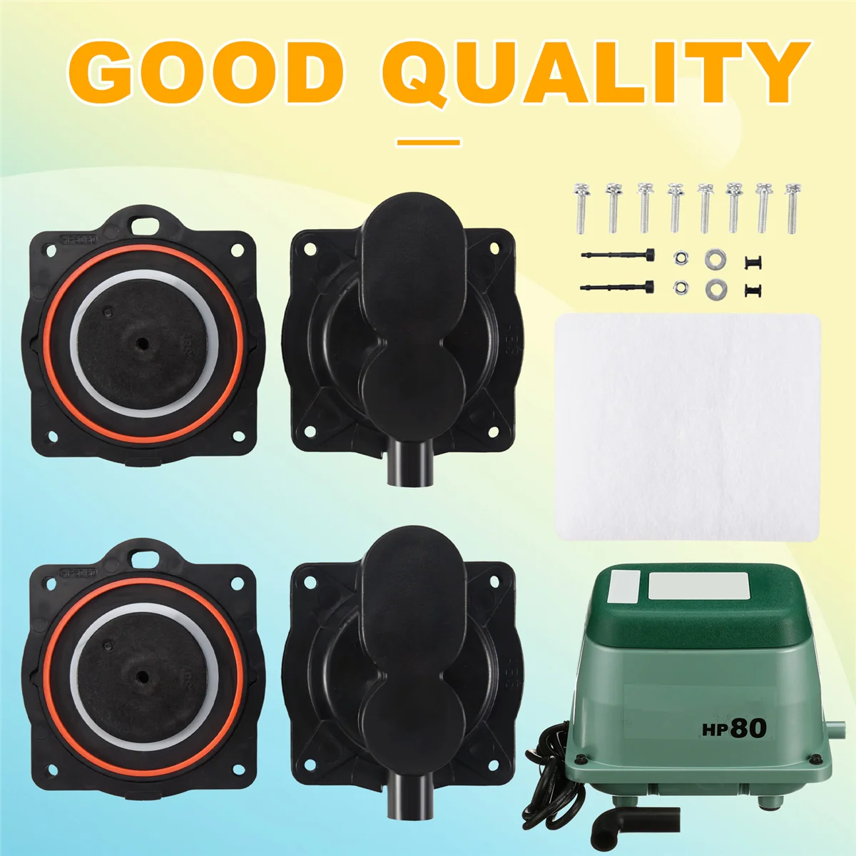 HP60/80 воздушный насос полный комплект для Hiblow HP 80 60