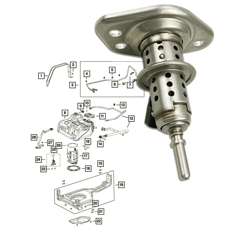 Форсунка для впрыска жидкости дизельных двигателей 04627241 04627241AD 4627241AD 6 7 л ОЗУ 2500 3500