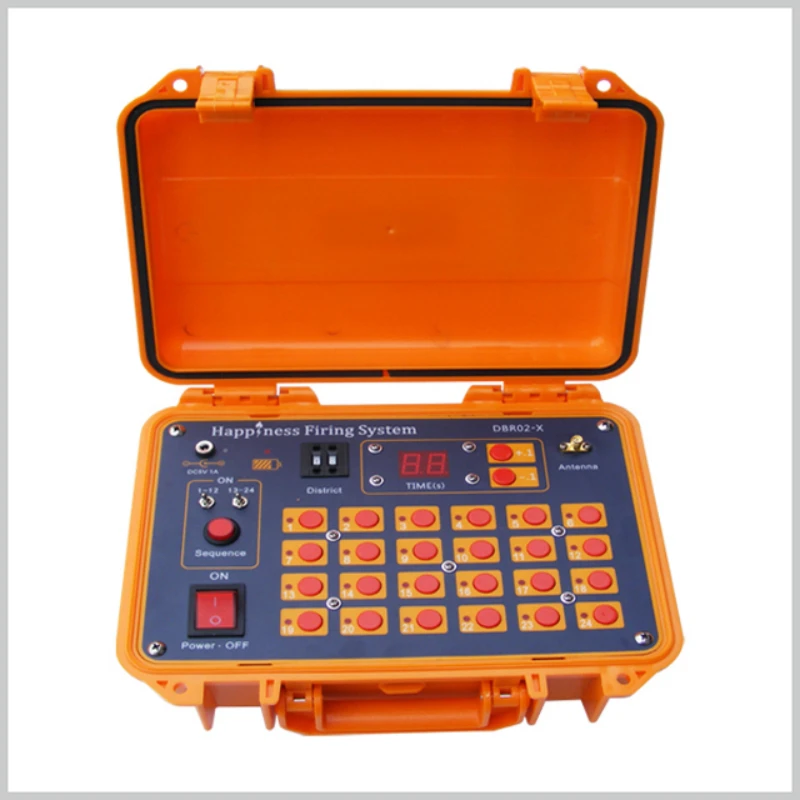 

Free shipping wire control wireless remote fireworks firing system 72 cues pyrotechnic firing system with CE certification