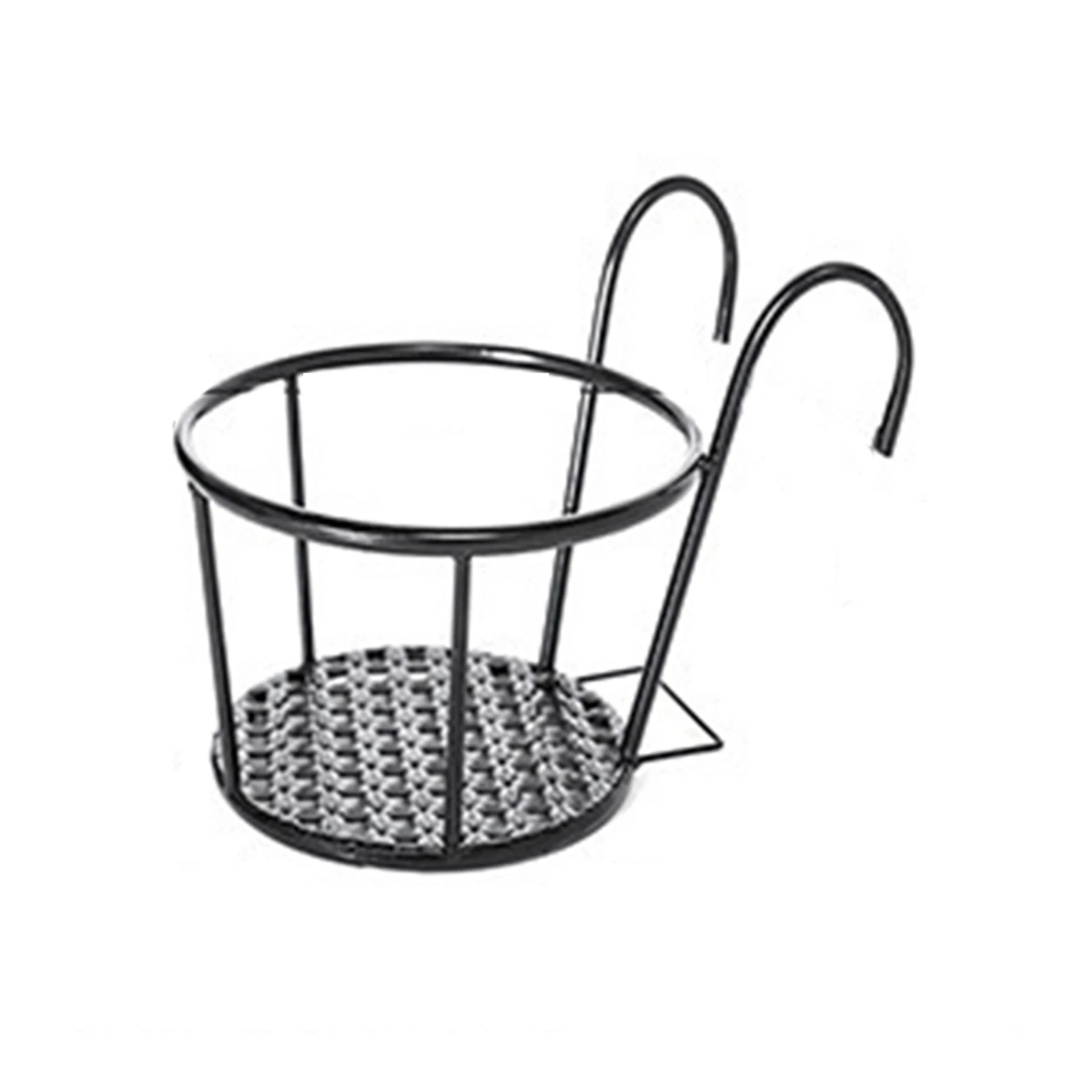 

Outdoor Plant Stand Hanging Flower Pot Thickened Iron Wire Holder For Garden Corner Balcony Living Room Bedroom