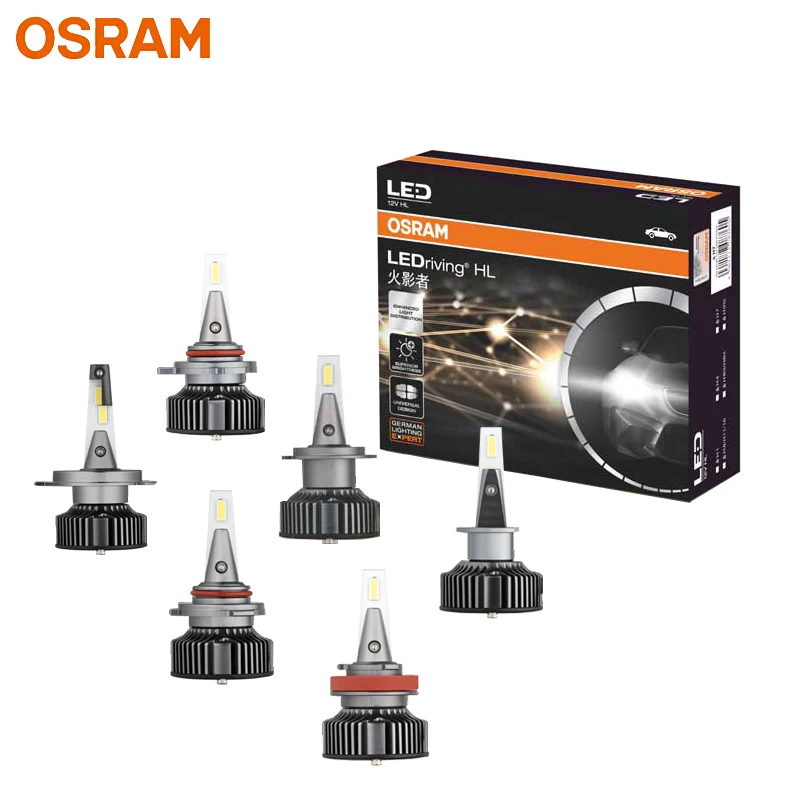

OSRAM HYZ LED H1 H4 H7 H8 H11 H16 9012 9005 9006 HB2 HB3 HB4 HIR2 LEDriving 6000K White Car Headlight +140% 2700LM