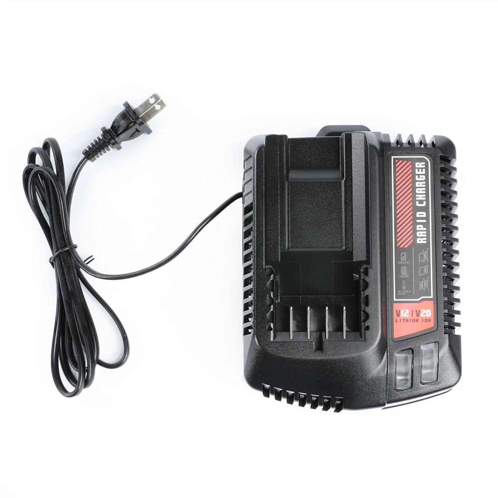 

New 20V 2.0A V20 Lithium-Ion Fast Charger for All CRAFTSMAN 12V 20V MAX Power Tool Battery for CMCB101 CMCB102 CMCB104
