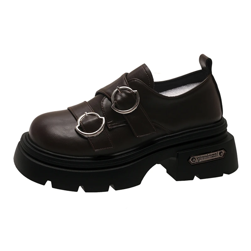 Женские туфли на платформе и среднем каблуке мэри джейн в стиле &quotЛолита&quot