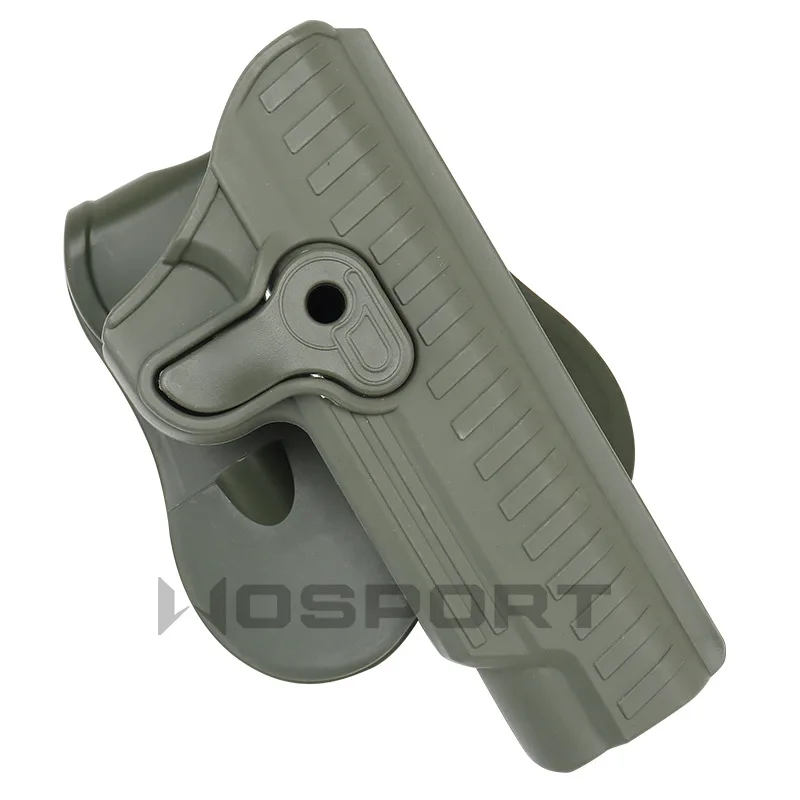 

Tactical 1911 Holster Belt Gun Holster for Colt 1911 Pistol Case Quick Draw Right Hand Waist Holster with Adjustable Carry Angle