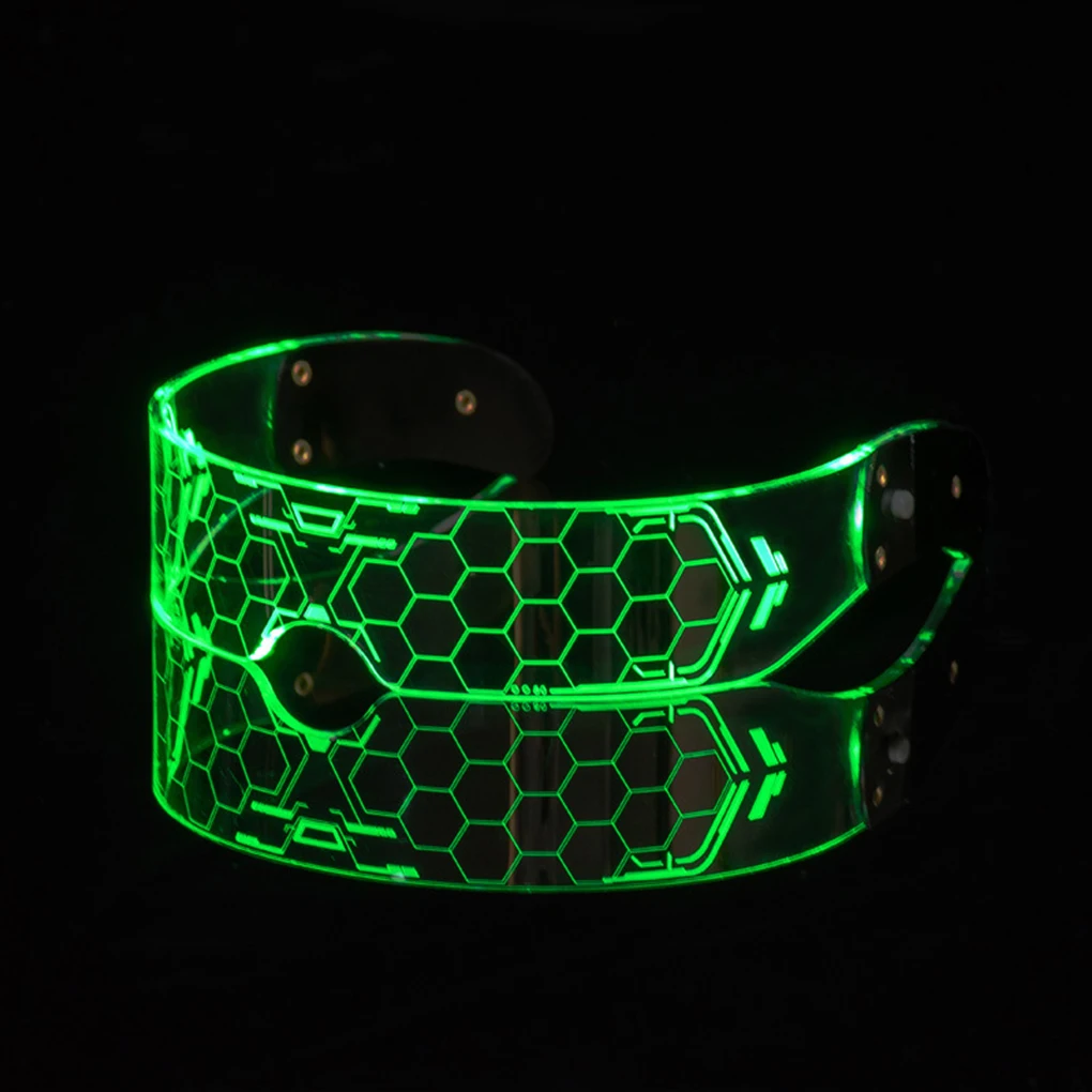 

Luminous Goggles Grow Glasses Bar Props Craftsmanship Battery-operations