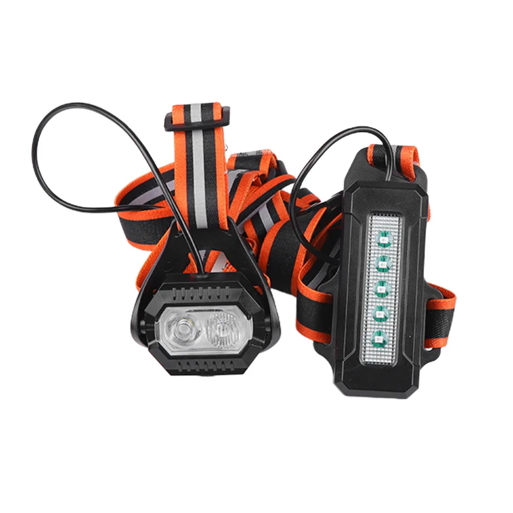

Light Runninglamp Outdoor Rechargeable Reflective Runner Waterproofwarning Night Strap Portableflashlights Headlampjoggers