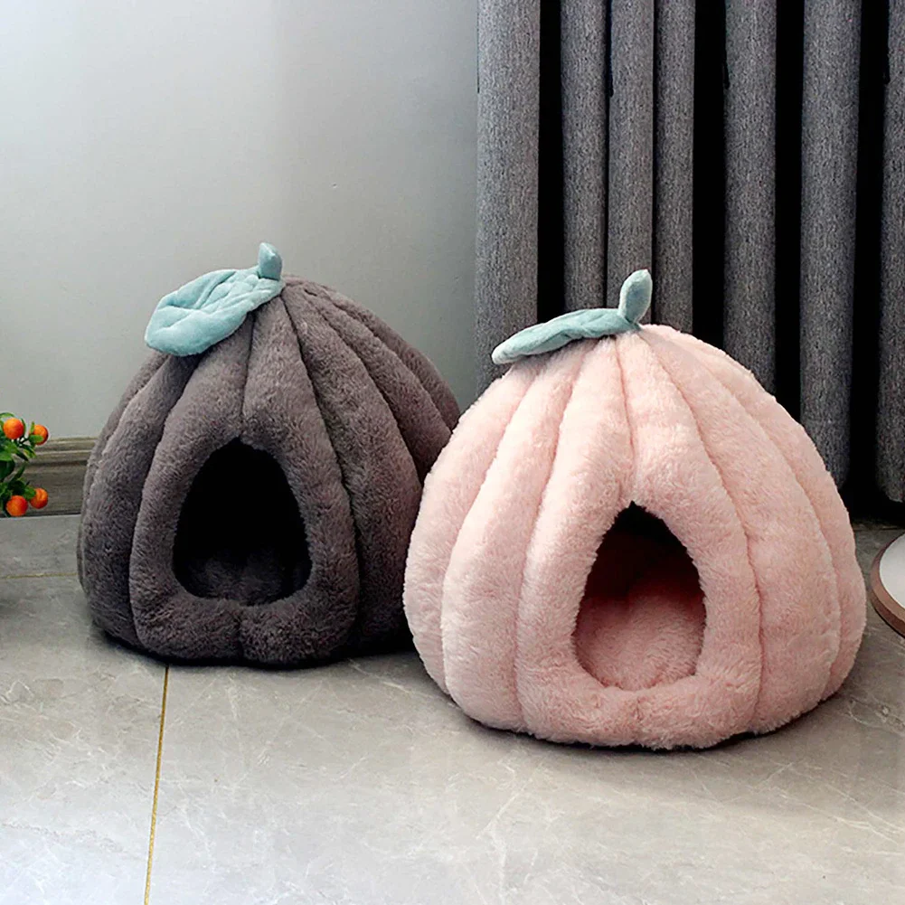 

Pet House Dog House Cat House Washable Pumpkin House Cat House Pet Product Accessories Winter Warm Sleeping Mat
