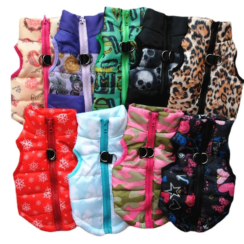 

Fashion Warm Pet Dog Clothes For Small Dog Windproof Puppy Outfit Vest Jacket Coat Yorkie Chihuahua Apparel Dog Costume