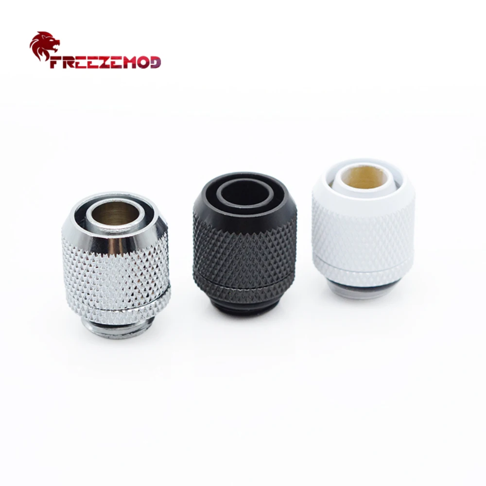 Фото FREEZEMOD Латунный Мягкий трубчатый фитинг шланг для 8*12 мм ПВХ шланг силиконовая труба OD12 мм соединение мод компьютерный водяной охладитель кру... №1