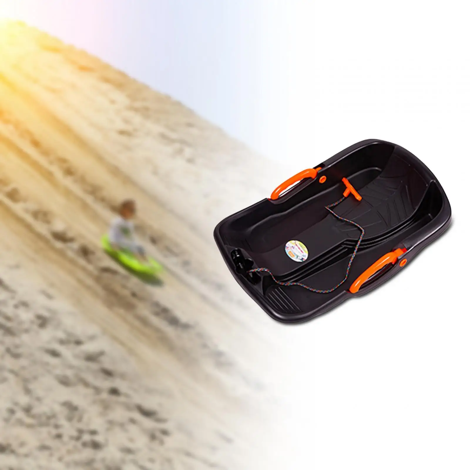 

Снежные сани, песочные раздвижные сани 65x42 см, Санки, прочные Санки с ручками для детей, спортивные праздничные сани для мальчиков и девочек