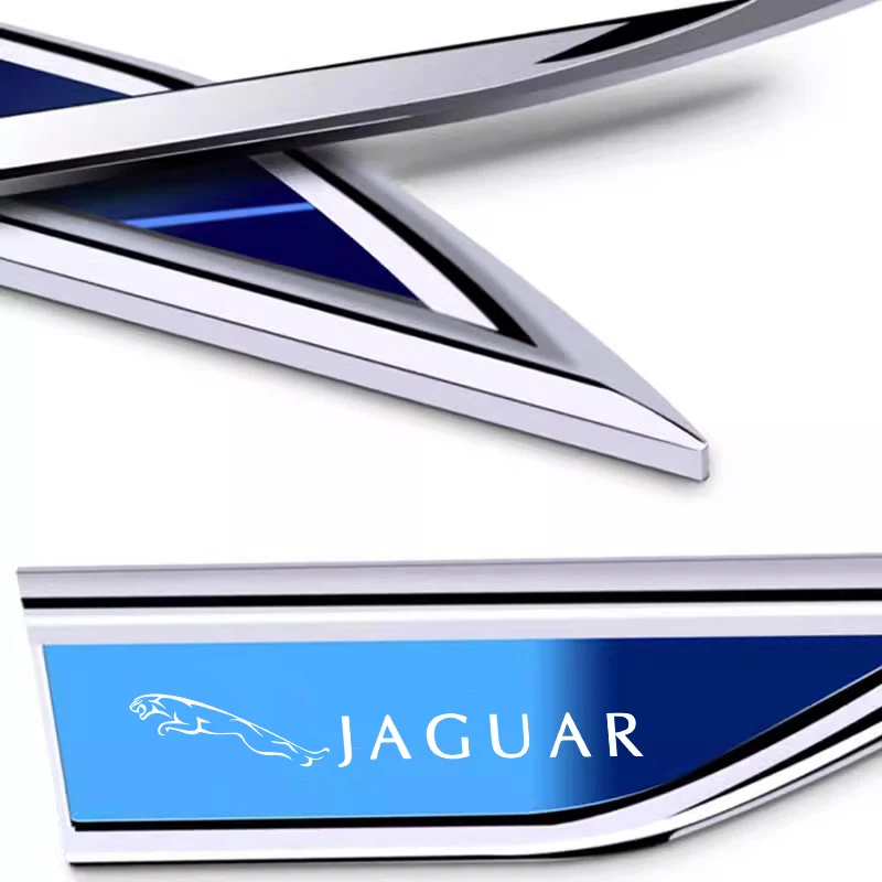 2 шт. автомобильные аксессуары лезвия боковых дверей наклейки для Jaguar XE XF XJ F-Type