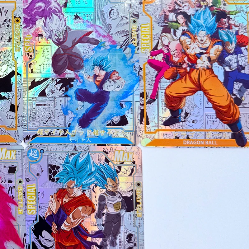 Набор из 13 коллекционных карточек по японскому аниме Dragon Ball: Андроид 18, Сон Гоку, Вегета IV, Фриза, Транкс, Вегетто, Броли (art.: 3920dae52ea84) - 3920dae52ea84