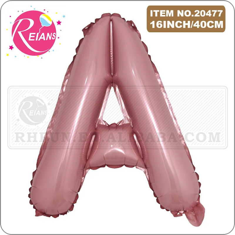 16-дюймовые фольгированные воздушные шары с надписью и цифрами |