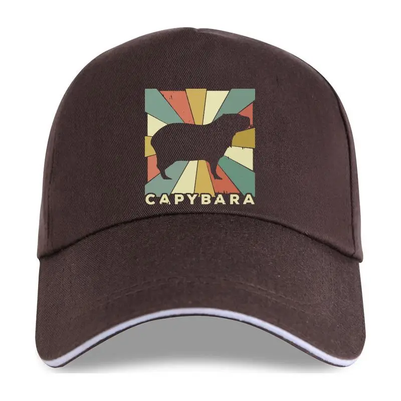 

new cap hat Men Baseball Cap Classic Capybara Lover Vintage Retro Animal Unisex Women
