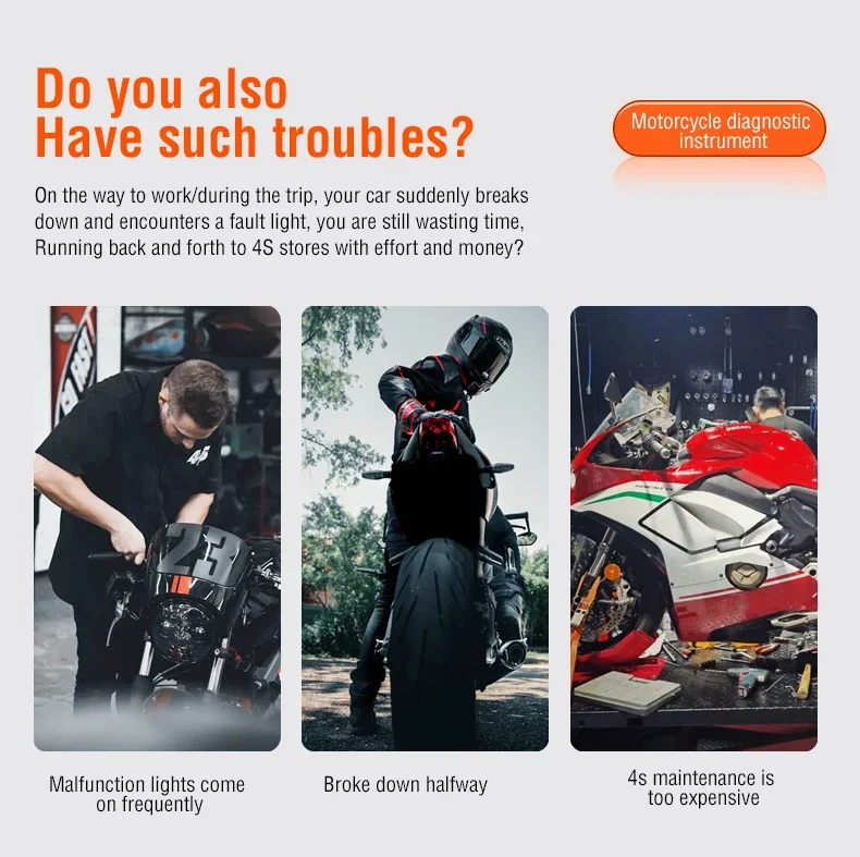 Профессиональный многоязычный сканер OBD2 инструмент для диагностики двигателя