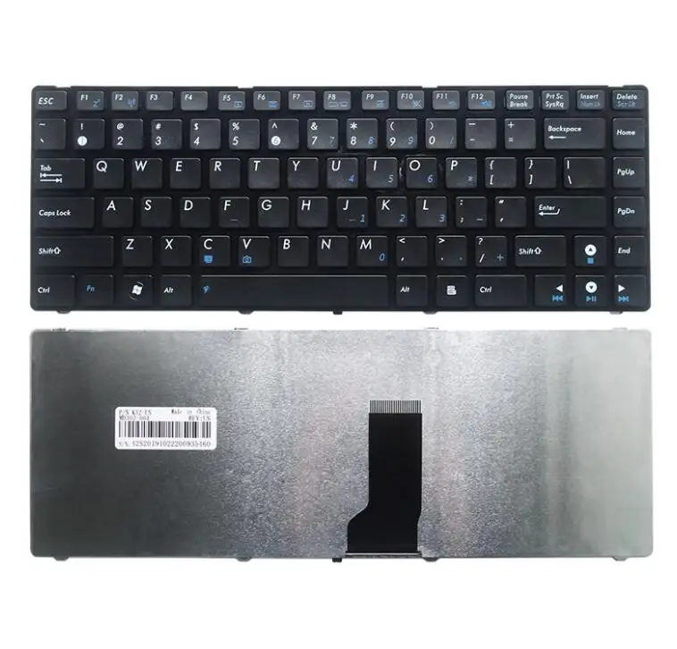 

US Keyboard for ASUS K42J X43 X43B A43S A42 K42 A42J X42J K43S UL30 UL30A UL80 UL80A N42 N43 B43 U41 K43S U35J N82 N82J FRAME