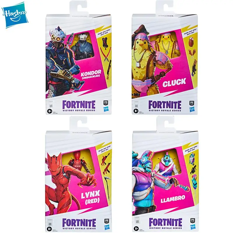 

Hasbro FORTNITE Victory Royale Series Kondor Llambro Cluck Lynx Collectible Action Figure with Accessories 6 Inch Model Toy
