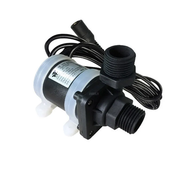 JT-750D DC 12V Water Pump Brushless Motor Pump 1/2'' 5/8'' Thread Max 7M 900L/H Ultra-quiet Car Washing Gardon Using Pump
