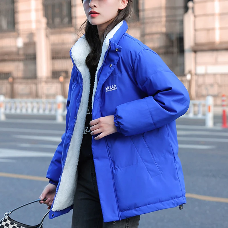 New Casual Fashion Winter Coats Parkas For Women 2022 Coats reversible jacket Thick Parka Women's jacket Feminine clothes