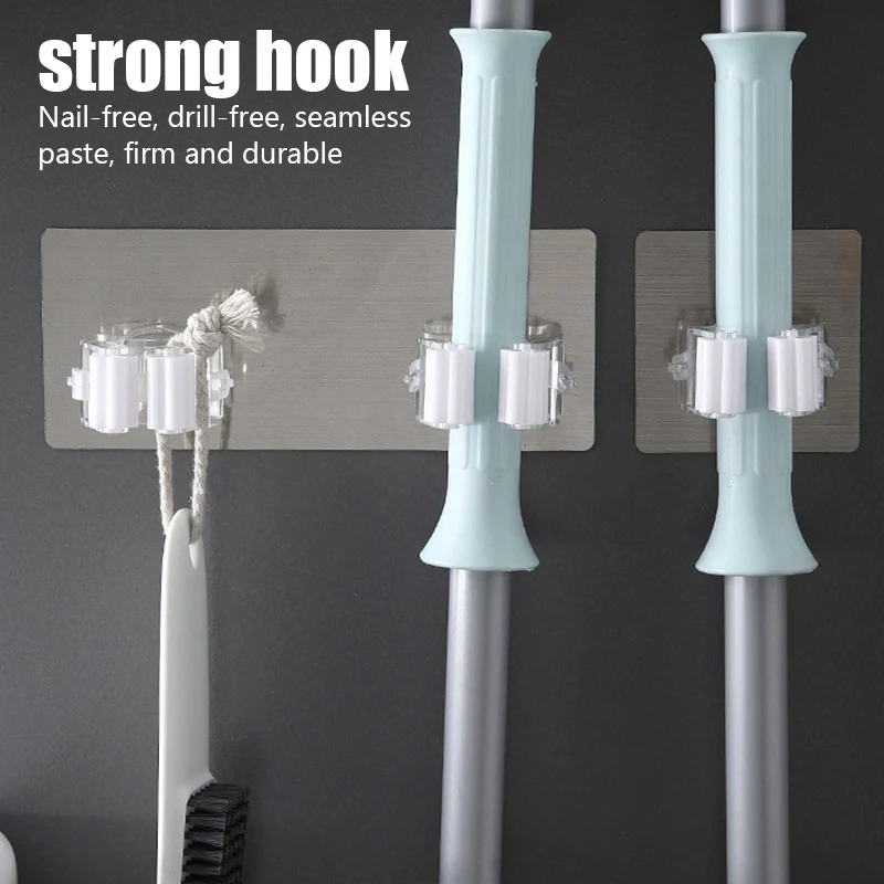 

2PC Stainless Steel Self Adhesive Wall Coat Rack Key Holder Rack Towel Hooks Clothes Rack Hanging Hooks Bathroom Accessories