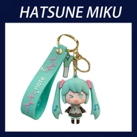 cute kawaii hatsune miku anime figure cute keychain pendant keybuckle hatsune miku anime figure models keychain gifts