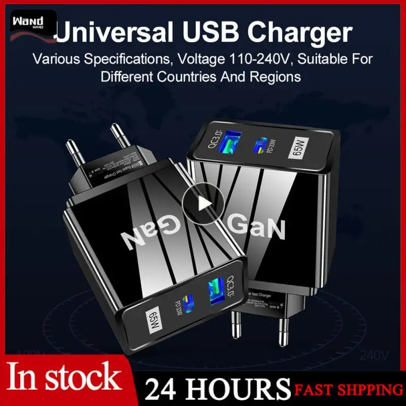 

High Quality Gan Charger 65w 65w Gan Charger For Huawei Samsung Pd Fast Charging Type C Pd Quick Charger Fast Charger