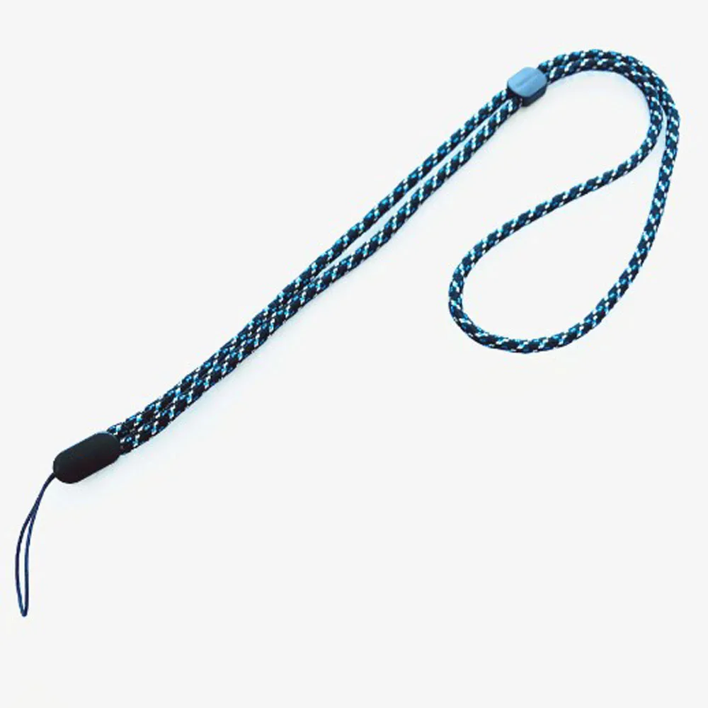 30 pcs adjustable 4mm mobile phone lanyard hanging neck women pendant rope office office student id card sleeve long lanyard free global shipping