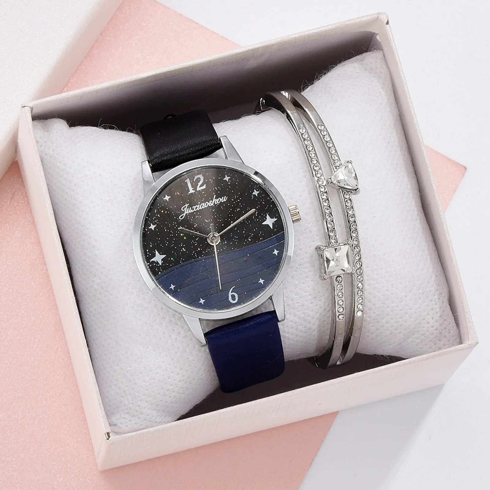 

Часы наручные женские кварцевые с ремешком и циферблатом, в минималистическом стиле