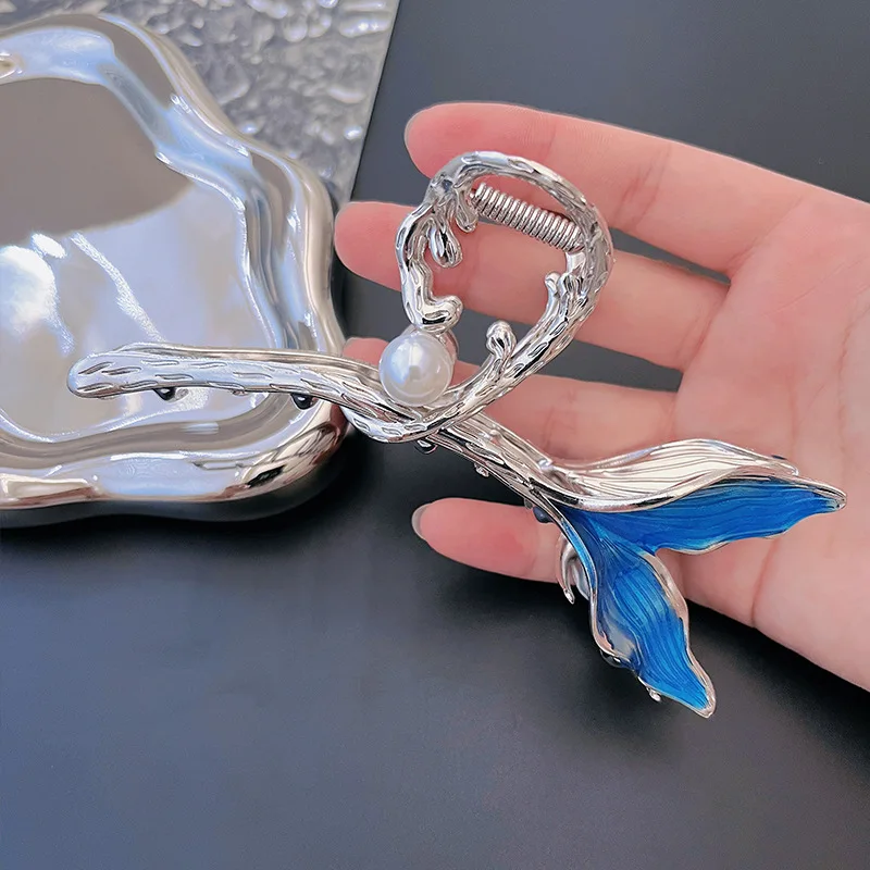 Элегантная заколка рыбий хвост темпераментная для волос с задней головкой Новый