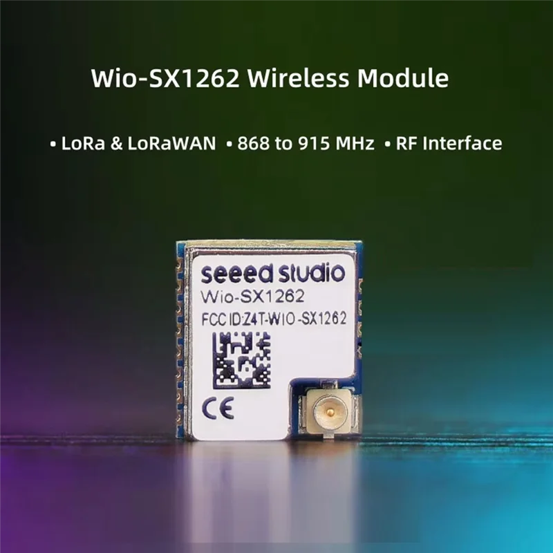 Фото Беспроводной модуль SQPP-SX1262, встроенный Wio-SX1262, поддерживает Lora&Lorawan на EU868 и US915 №2