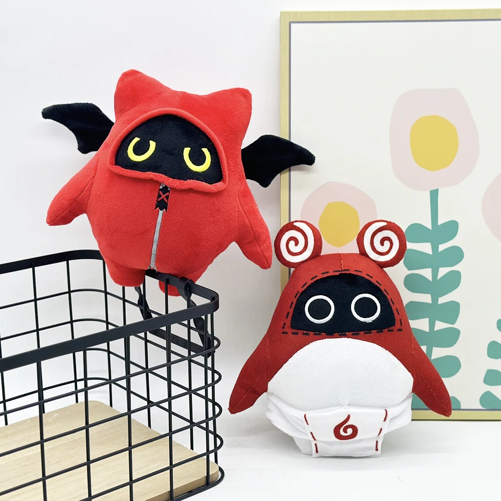 Красная плюшевая игрушка Летучая мышь с капюшоном раньше и 27 см мягкие набивные