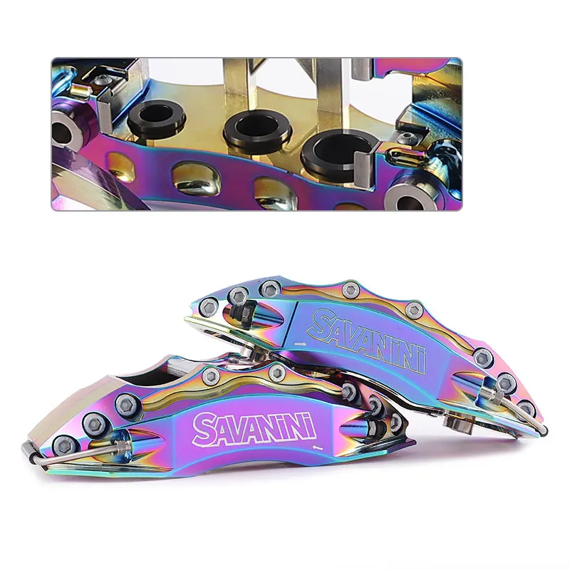 SAVANINI алюминиевый анодированный 12-поршневой суппорт большой тормозной комплект