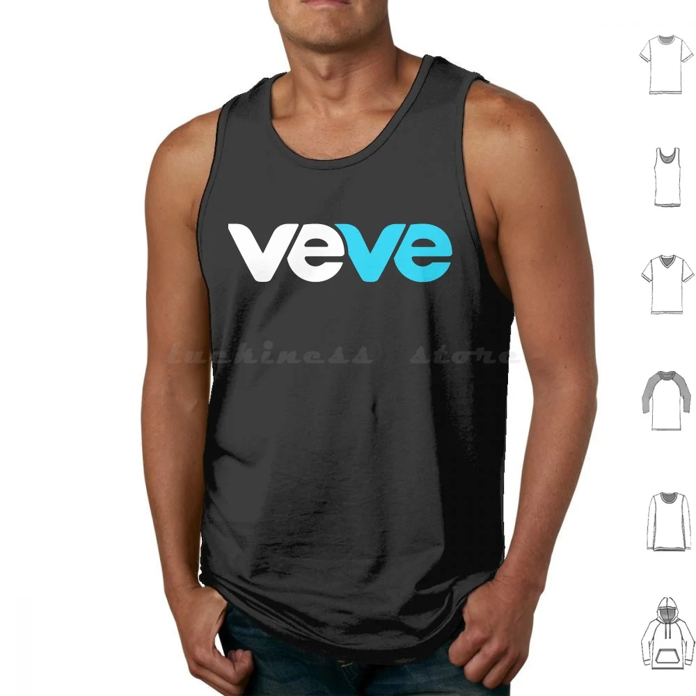 Классические Базовые Майки Veve с логотипом хлопковые майки принтом логотип