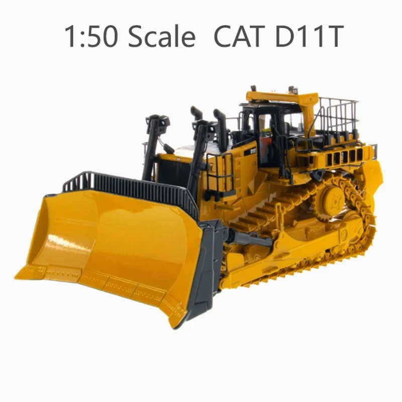 DM литой под давлением 1:50 CAT D11T трактор гусеничного типа бульдозер сплав